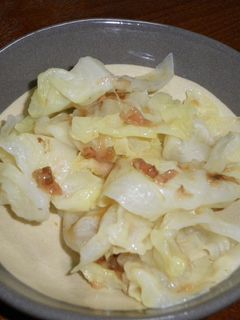 キャベツの梅おかかあえ-レシピのメイン写真