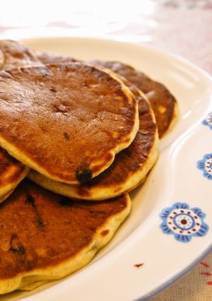 チョコバナナパンケーキ-レシピのメイン写真