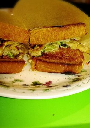 子供にオススメのスピード朝食サンド-レシピのメイン写真