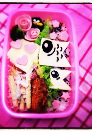 キャラ弁☆鯉のぼり 子供の日-レシピのメイン写真