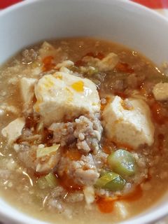 紅生姜入り和風麻婆豆腐-レシピのメイン写真