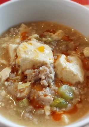紅生姜入り和風麻婆豆腐-レシピのメイン写真