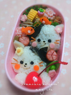 幼稚園 お弁当 おべんとうばこのうた-レシピのメイン写真