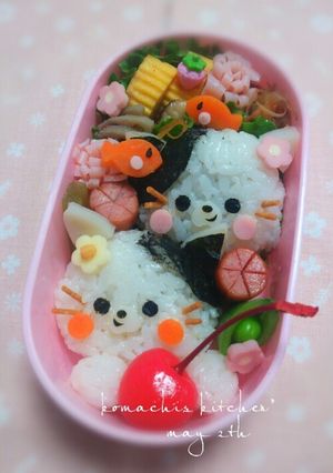 幼稚園 お弁当 おべんとうばこのうた-レシピのメイン写真