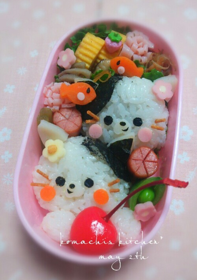 幼稚園 お弁当 おべんとうばこのうた-レシピのメイン写真