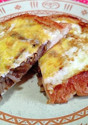 ☆きんぴらごぼう☆のホットサンド・゜゜*-レシピのメイン写真