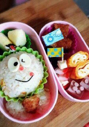 幼稚園弁当！ｷﾃﾚﾂ大百科のコロ助★-レシピのメイン写真