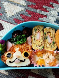 ジバニャン弁当-レシピのメイン写真