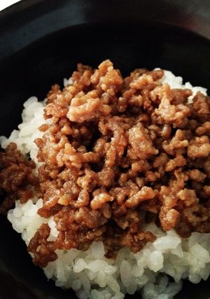 砂糖なし!そぼろ飯-レシピのメイン写真