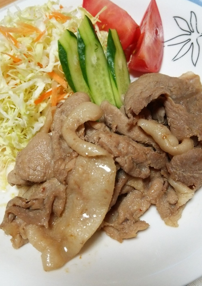 豚のしょうが焼き-レシピのメイン写真