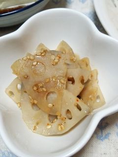 蓮根のきんぴら-レシピのメイン写真