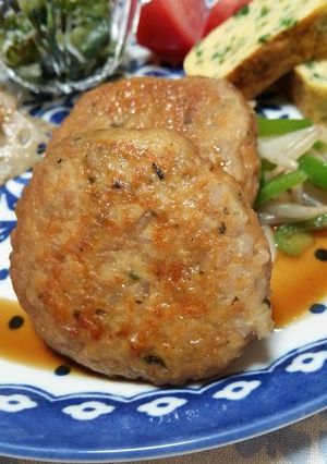大葉香る☆シャキシャキ蓮根鶏つくね-レシピのメイン写真