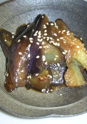 おふくろの味茄子の煮物-レシピのメイン写真