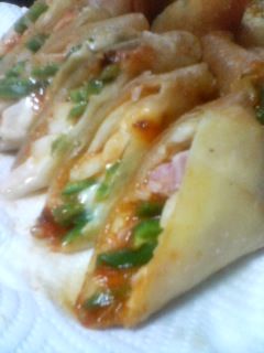 気分はイタリア~ン☆ピザ風春巻き-レシピのメイン写真