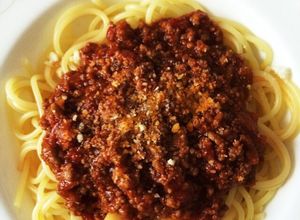 しっかり濃厚味♡絶品ミートソースパスタ♪-レシピのメイン写真