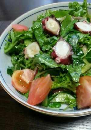 香味野菜の和風サラダ。-レシピのメイン写真