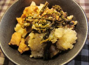 わらび（山菜）の甘辛混ぜおこわ（ご飯）-レシピのメイン写真