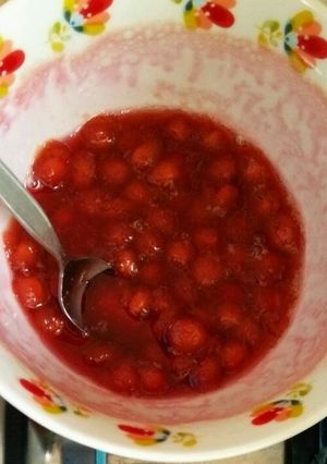 レンジであっという間!!さくらんぼジャム-レシピのメイン写真