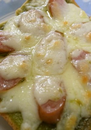 簡単!栄養満点朝食★ほうれんマヨトースト-レシピのメイン写真