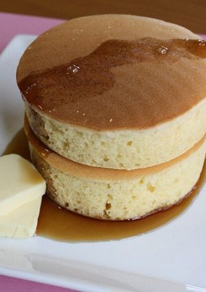 カフェみたいな分厚いパンケーキ♪-レシピのメイン写真