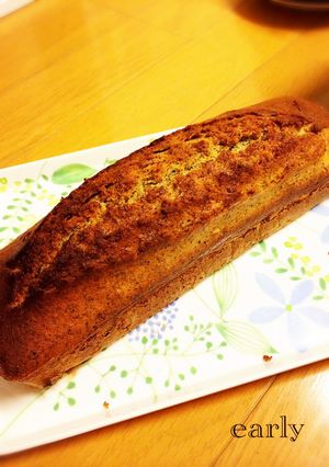 紅茶のパウンドケーキ-レシピのメイン写真