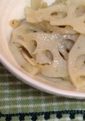 れんこんのペペロンチーノ☆ナンプラー味-レシピのメイン写真