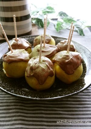 スイートポテトでなんちゃって☆たこ焼き♪-レシピのメイン写真