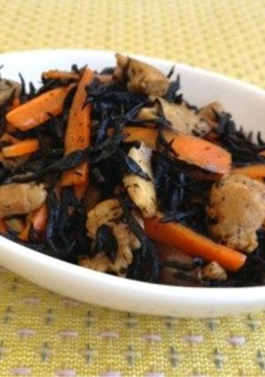 豚とひじきの煮物-レシピのメイン写真