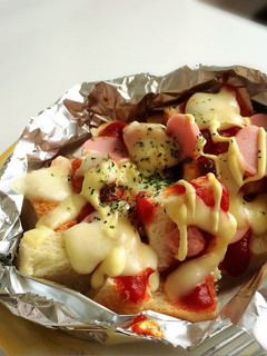 朝食はこれ!!ピザパングラタン-レシピのメイン写真