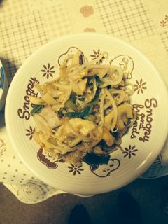 カリカリ豚肉ともやしタケノコ炒め-レシピのメイン写真