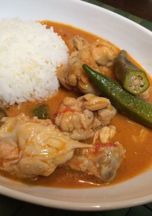♫ココナッツオイルでグリーンタイカレー♫-レシピのメイン写真