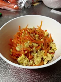 簡単!やさしいお味のにんじんしりしり-レシピのメイン写真