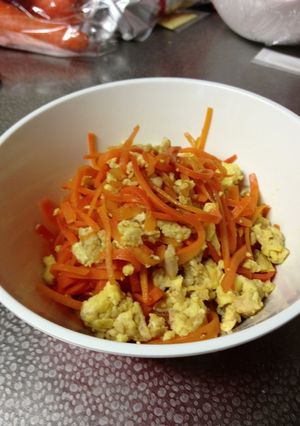 簡単！やさしいお味のにんじんしりしり-レシピのメイン写真