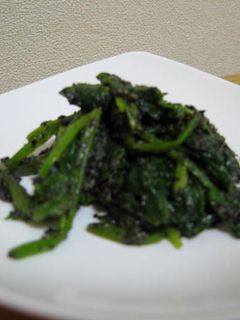 ***ほうれん草の胡麻和え***-レシピのメイン写真