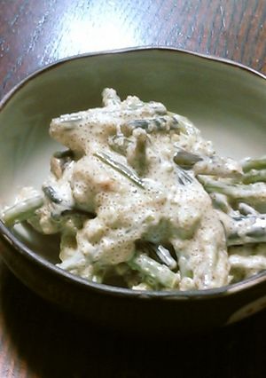 わらびの真砂和え（明太マヨ）-レシピのメイン写真
