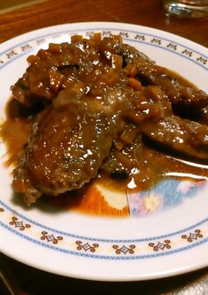 鶏手羽先の赤ワイン煮-レシピのメイン写真