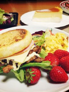 フレンチトーストパンで焼き肉バーガー-レシピのメイン写真