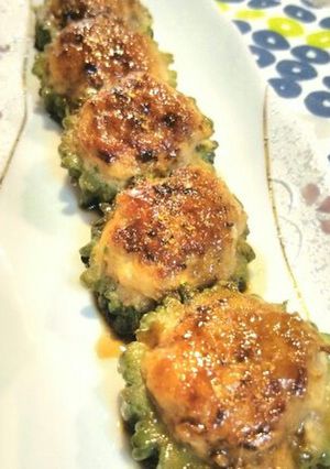 ☆お弁当やおつまみにもゴーヤの肉詰め☆-レシピのメイン写真
