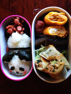 キャラおにぎり?娘のお弁当12-レシピのメイン写真