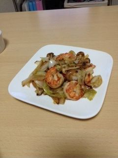 簡単♪えびと野菜の中華炒め-レシピのメイン写真
