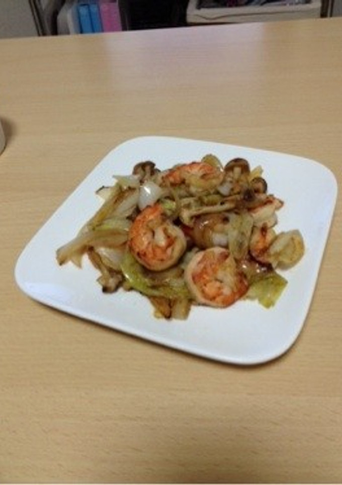 簡単♪えびと野菜の中華炒め-レシピのメイン写真