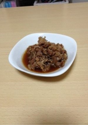 牛肉のしぐれ煮-レシピのメイン写真