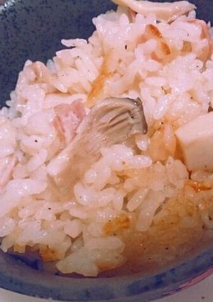 エリンギベーコンバターご飯♩♪-レシピのメイン写真