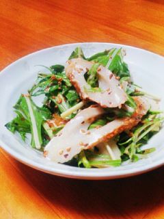ちくわと水菜の和え物-レシピのメイン写真