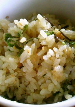こしあぶらの混ぜご飯♪-レシピのメイン写真