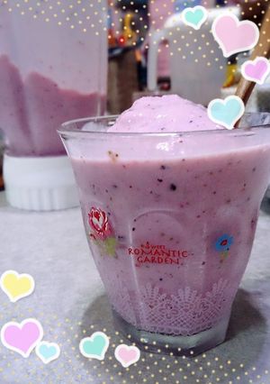 簡単ヘルシー♪豆乳イチゴスムージー★☆-レシピのメイン写真