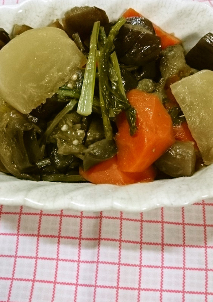 茄子とかぶの炒め煮-レシピのメイン写真