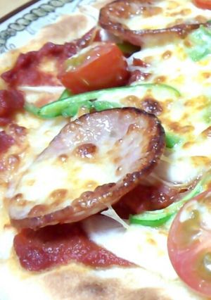 ピザソースも生地も全部手作りPIZZA-レシピのメイン写真