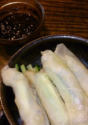 鶏皮で作る、簡単北京ダック-レシピのメイン写真