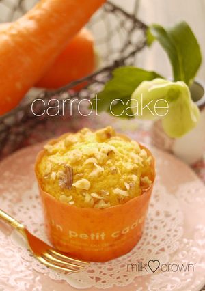 にんじんケーキ☆おやつや朝食に-レシピのメイン写真